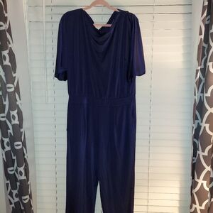 KOH KOH Batwing Sleeve Casual Pantsuit Jumpsuit - 2x